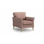 Juliett fotelja roze 83x85x85cm