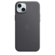 APPLE iPhone 15 Plus FineWoven Case w MagSafe - Black (mt423zm/a)