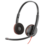 Plantronics C3220 slušalice, USB/bežične, crna, mikrofon