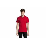 SOL'S SPRING II muška polo majica sa kratkim rukavima - Crvena, XXL