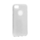 Maskica Crystal Dust za iPhone 7 8 srebrna
