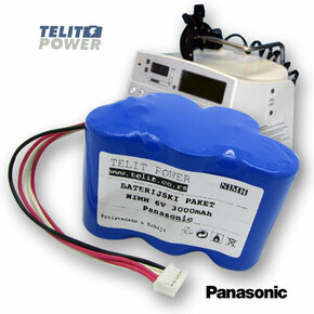 Nov i testiran profesionalni baterijski paket NiMH 6V 3000mAh sa Panasonic ćelijama