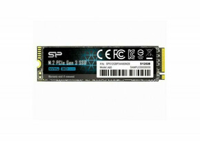 Silicon Power SSD A60 512GB M.2 2280 PCIe Gen3x4 2200/1600