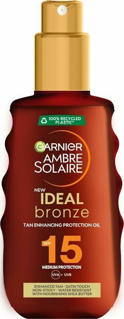 Garnier Ambre Solaire Ideal Bronze ulje za sunčanje SPF15 150ml