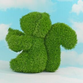 Aniplants - figura od veštačke trave - Veverica 50cm