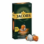Jacobs kapsule Nespresso kompatibilne Espresso Classico 7, 10kom