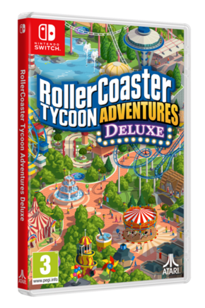 Atari Switch RollerCoaster Tycoon Adventures Deluxe