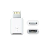 Adapter OTG micro USB na iPhone lightning beli