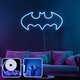 OPVIQ Zidna LED dekoracija Batman Night Large Blue