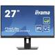 Iiyama ProLite XUB2763HSU-B1 monitor, IPS, 27", 16:9, 1920x1080, 100Hz, pivot, HDMI, Display port, USB