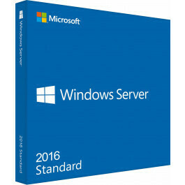 OFFICE Windows Svr Std 2016 64Bit English 1pk DSP OEI DVD 16 Core