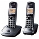 Panasonic KX-TG2512FXT bežični telefon, DECT, crni/narandžasti