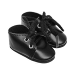Paola Reina Crne cipele za lutke od 32cm