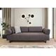 Atelier Del Sofa Infinity with Side Table - Anthracite Anthracite 3-Seat Sofa-Bed