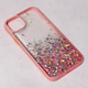 Torbica Frame Glitter za iPhone 14 6.7 Plus roze