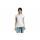 SOL'S PASADENA WOMEN ženska polo majica sa kratkim rukavima - Bela/aqua, XL