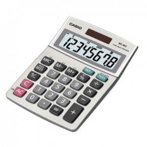 CASIO kalkulator MS-80S (Sivi)