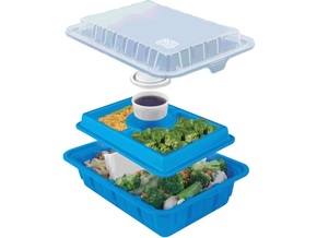 Cool Gear Posuda za hranu Deluxe Take Out Container W/ Freezer Tray