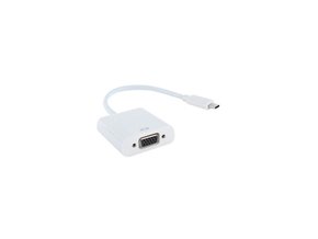 E-Green adapter USB 3.1 tip C (M) - VGA (F)