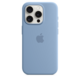 APPLE iPhone 15 Pro Silicone Case w MagSafe - Winter Blue (mt1l3zm/a)