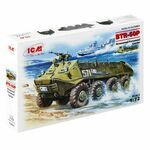 Model Kit Military - BTR-60P, Armoured Personnel Carrier 1:72
