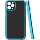 MCTR82 OnePlus 8 Pro Textured Armor Silicone Blue 79