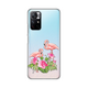 Torbica Silikonska Print Skin za Xiaomi Redmi Note 11T 5G/Poco M4 Pro 5G Flamingo