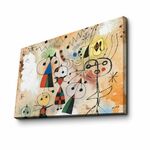 Wallity FAMOUSART-041 Multicolor Decorative Canvas Painting