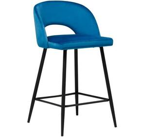 Omis barska stolica 50x45x85 cm plavo/crna