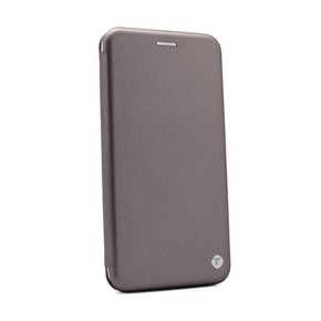 Maskica Teracell Flip Cover za Motorola Moto G7 Play srebrna
