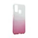 Maskica Double Crystal Dust za Huawei P smart 2020 roze srebrna