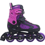 ROLER PW126B-10 BLACK/PINK/PURPLE XS(29-32) alu ABEC5 PU ACTION 2021 PAR