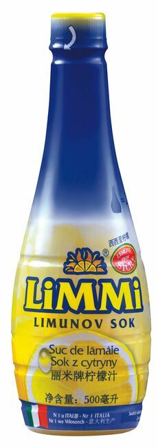 Limmi prirodni sok od limuna 500 ml