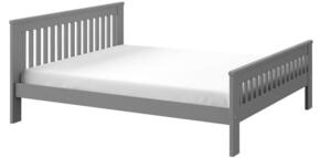Laura 140 krevet sa podnicom 149x207x88 cm sivi