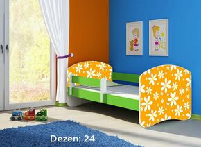 Deciji krevet ACMA II 140x70 + dusek 6 cm GREEN24