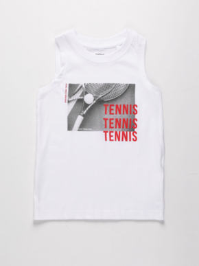 FOX Majica za dečake Tennis bela