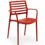 Bez brenda Baštenska stolica LOUISE XL-RED