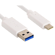 SANDBERG kabl USB-C 3.1 na USB-A 3.0, 2m (Beli) - 136-14