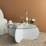Bubble - White White Coffee Table