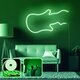 OPVIQ Zidna LED dekoracija Guitar Medium Green