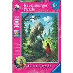 Ravensburger puzzle - slagalice - Crvenkapa i vuk