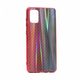 Torbica Carbon glass za Samsung A715F Galaxy A71 crvena