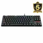 Redragon K607-RGB mehanička tastatura, USB, crna/crvena/plava