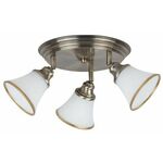 Rabalux Grando plafonska lampa E14 3x40W bronza/bela Kupatilska rasveta