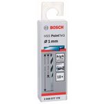 Bosch HSS spiralna burgija PointTeQ 1,0 mm paket od 10 komada