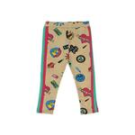 Girls Letter Printed Colored Tights