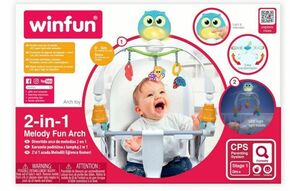 Win Fun Baby Muzički luk za kolica/krevetac LED 000865-NL