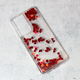 Torbica Liquid Heart za Samsung G998B Galaxy S21 Ultra crvena