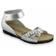 GRUBIN ženske sandale 2103670 NICOLE Srebrne