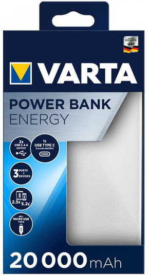 Varta power bank 20000 mAh